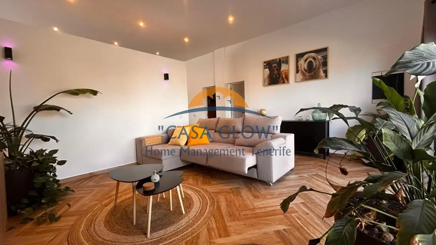 Sala de estar de Casa o chalet en venta en Arico con Aire acondicionado, Jardín privado y Terraza