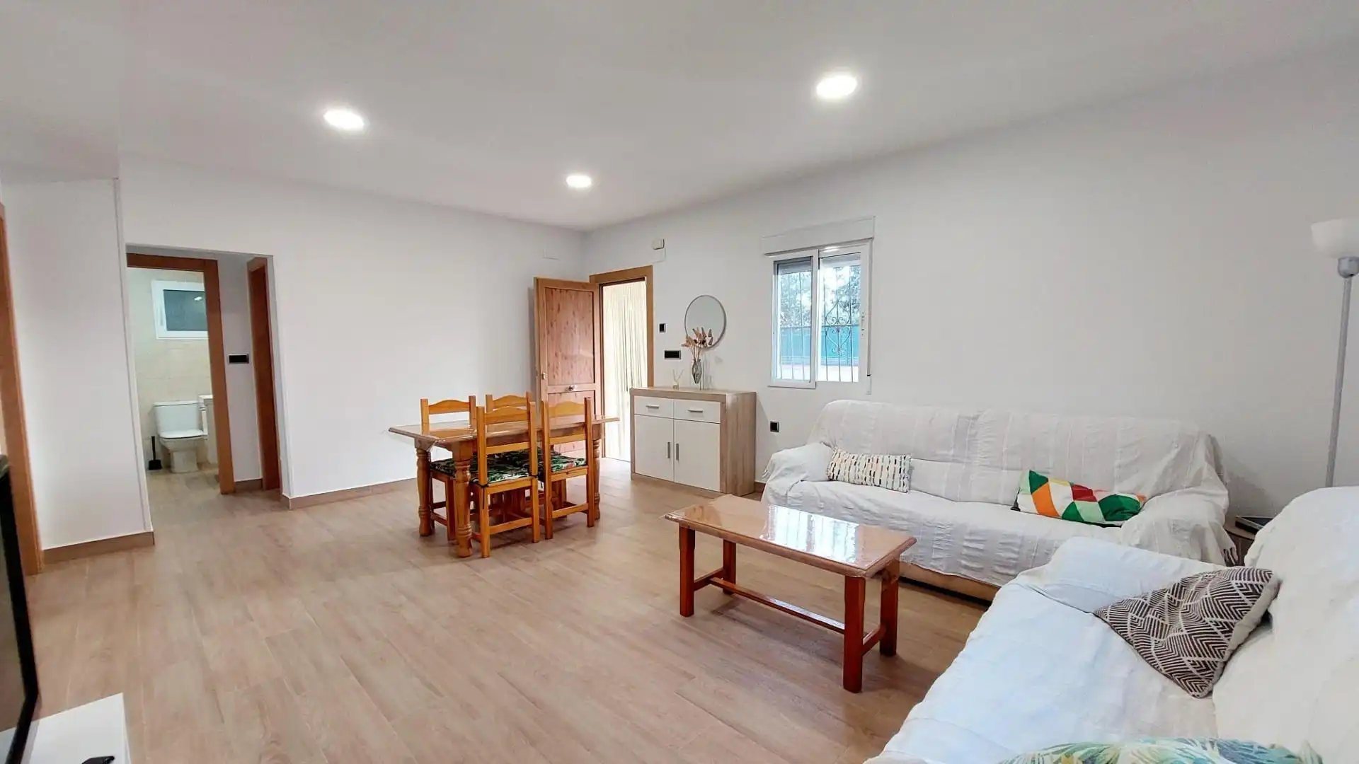 Sala d'estar de Finca rústica en venda en Murcia amb Aire condicionat, Calefacció i Jardí privat