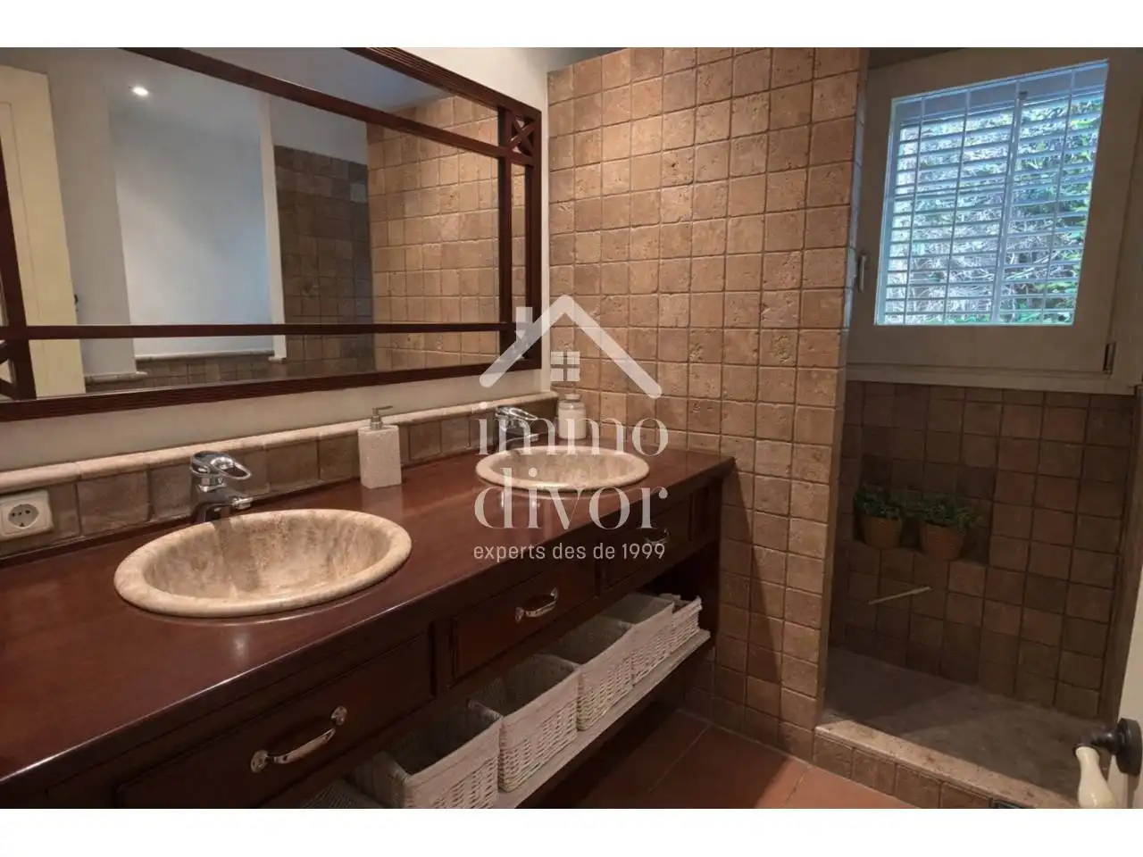 Baño de Casa o chalet en venta en Sant Vicenç de Montalt con Calefacción, Jardín privado y Terraza