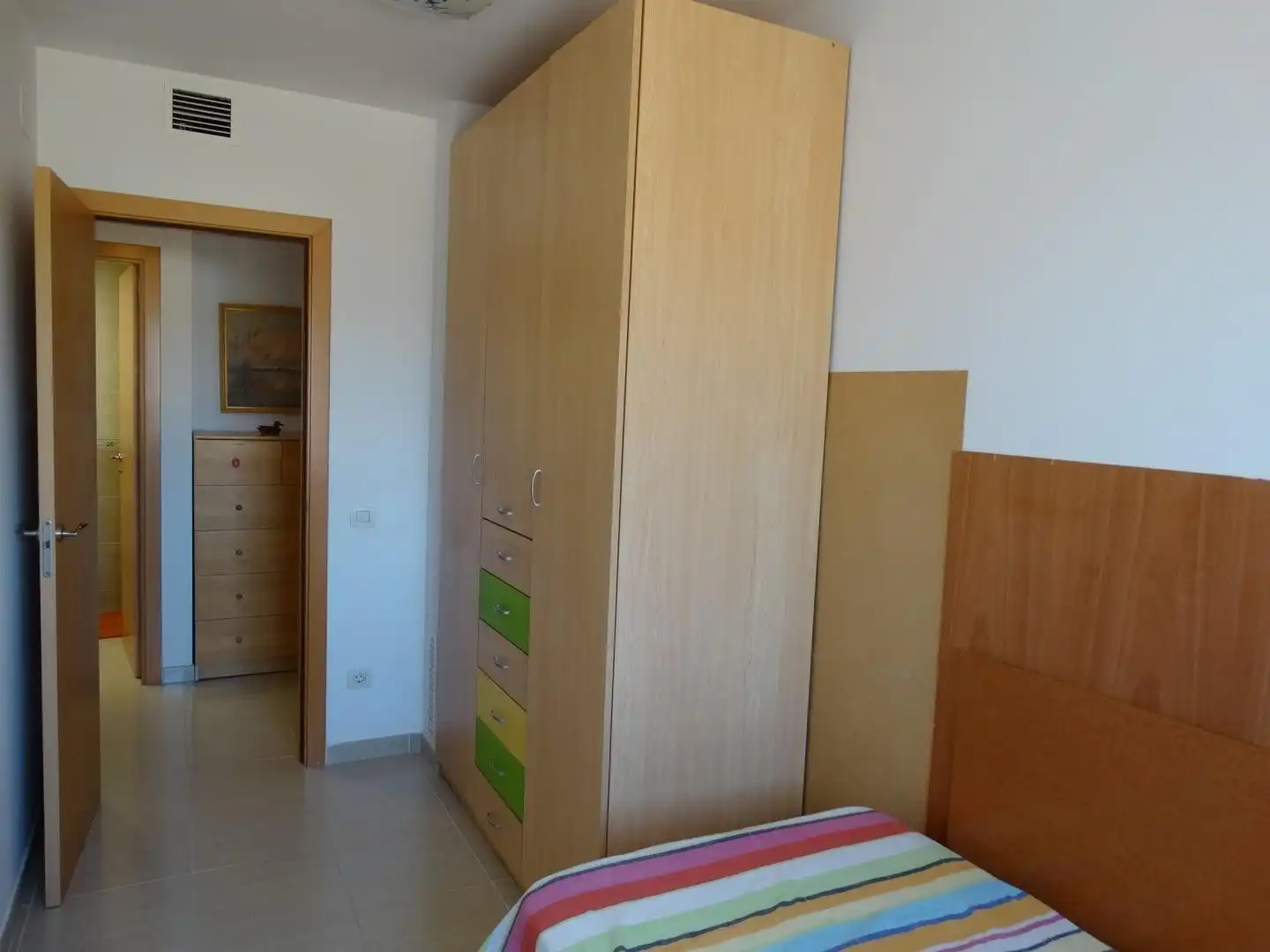 Bedroom of Flat for sale in L'Aldea  with Terrace