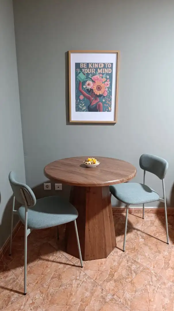Esszimmer von Wohnung zur Miete in Mijas mit Klimaanlage, Möbliert und Ofen