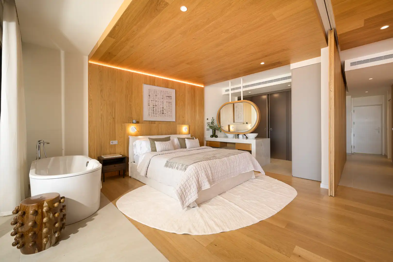 Schlafzimmer von Wohnungen zum Verkauf in Fuengirola mit Klimaanlage, Terrasse und Schwimmbad