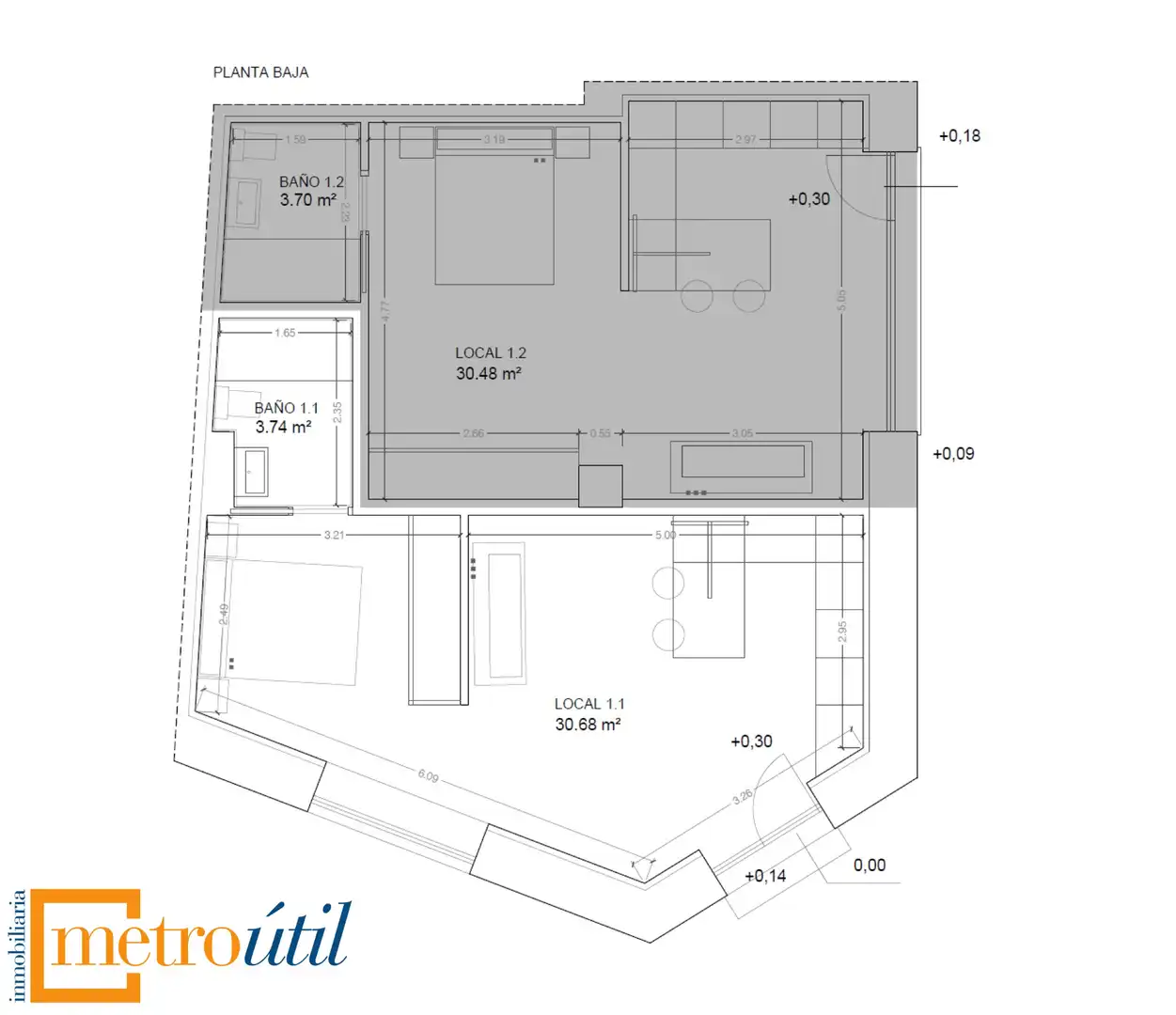Estudio en venta en Salamanca con Aire acondicionado, Calefacción y Parquet