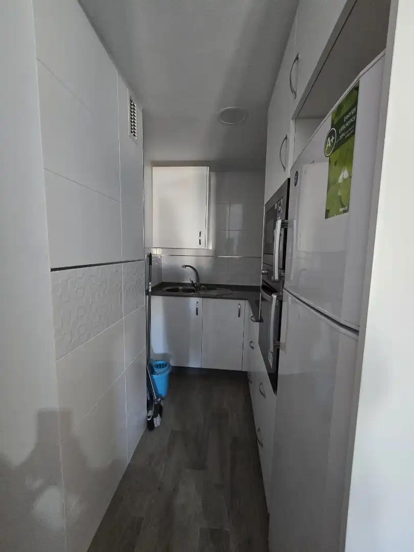Küche von Wohnung zum Verkauf in Barbate mit Klimaanlage, Möbliert und Ofen