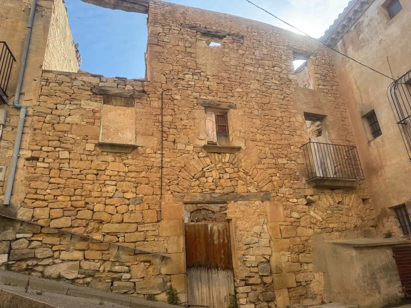 Vista exterior de Casa adosada en venta en Vallbona de Les Monges