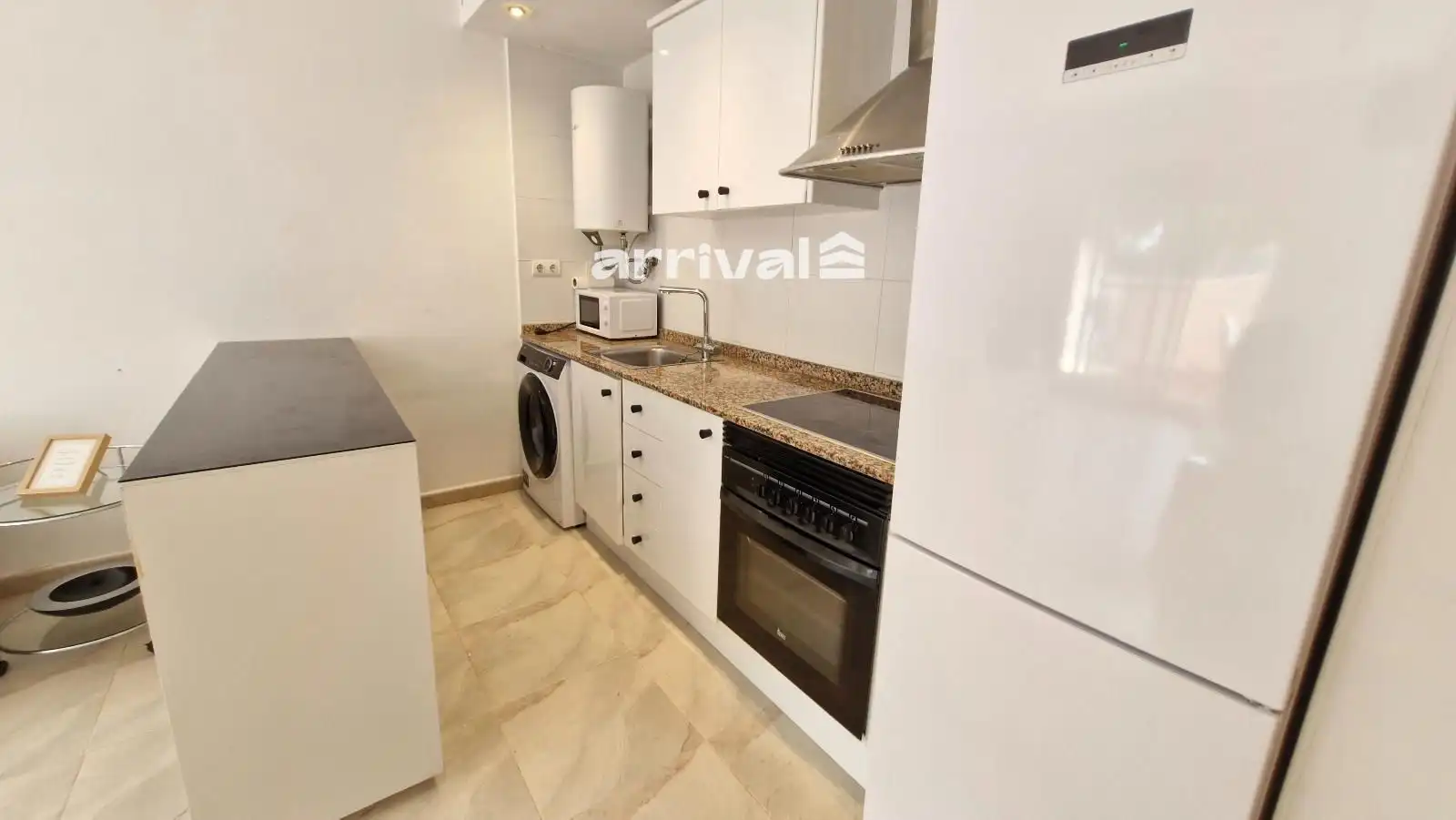 Kitchen of Flat for rent in Puçol  with Terrace, Swimming Pool and Furnished