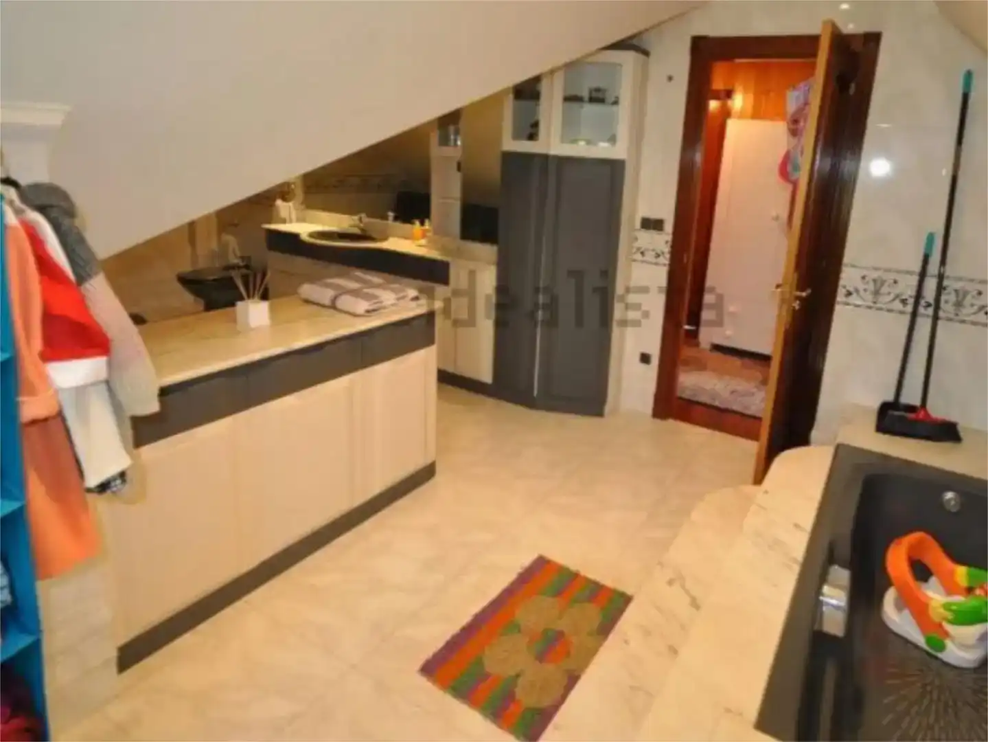Küche von Wohnung zum Verkauf in Castro-Urdiales mit Privatgarten, Schwimmbad und Möbliert