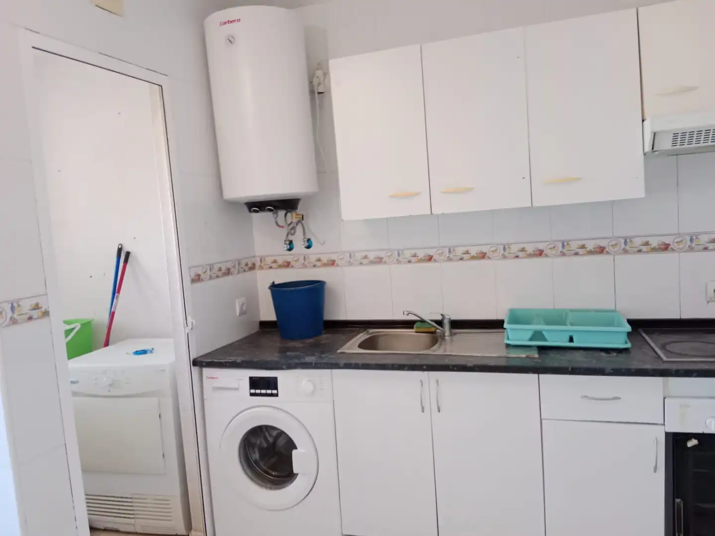 Cocina de Piso de alquiler en Villaseca de la Sagra con Calefacción, Terraza y Amueblado