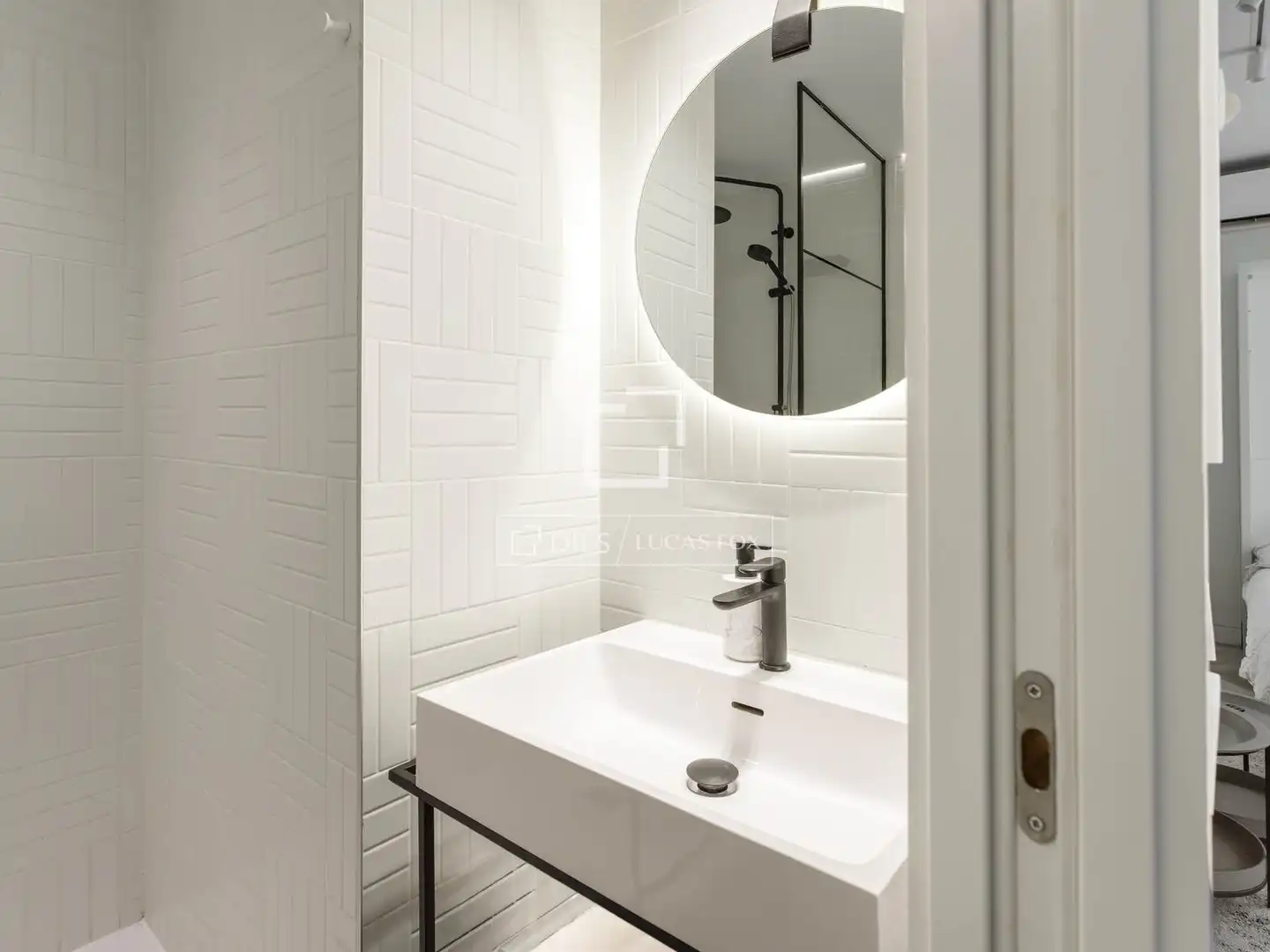 Baño de Loft de alquiler en Madrid con Aire acondicionado, Calefacción y Amueblado