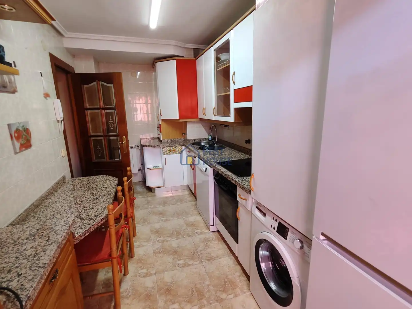 Cocina de Apartamento de alquiler en San Andrés del Rabanedo con Calefacción y Amueblado