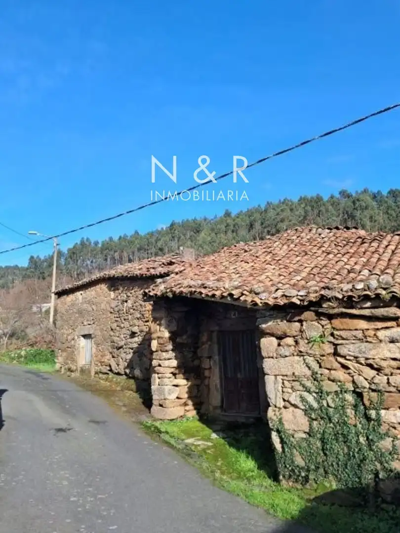 Vista exterior de Casa o chalet en venta en Santiago de Compostela 