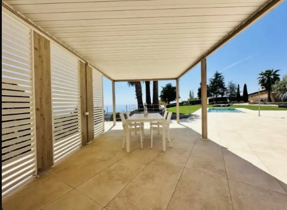 Terraza de Casa o chalet en venta en Mataró con Aire acondicionado, Jardín privado y Parquet