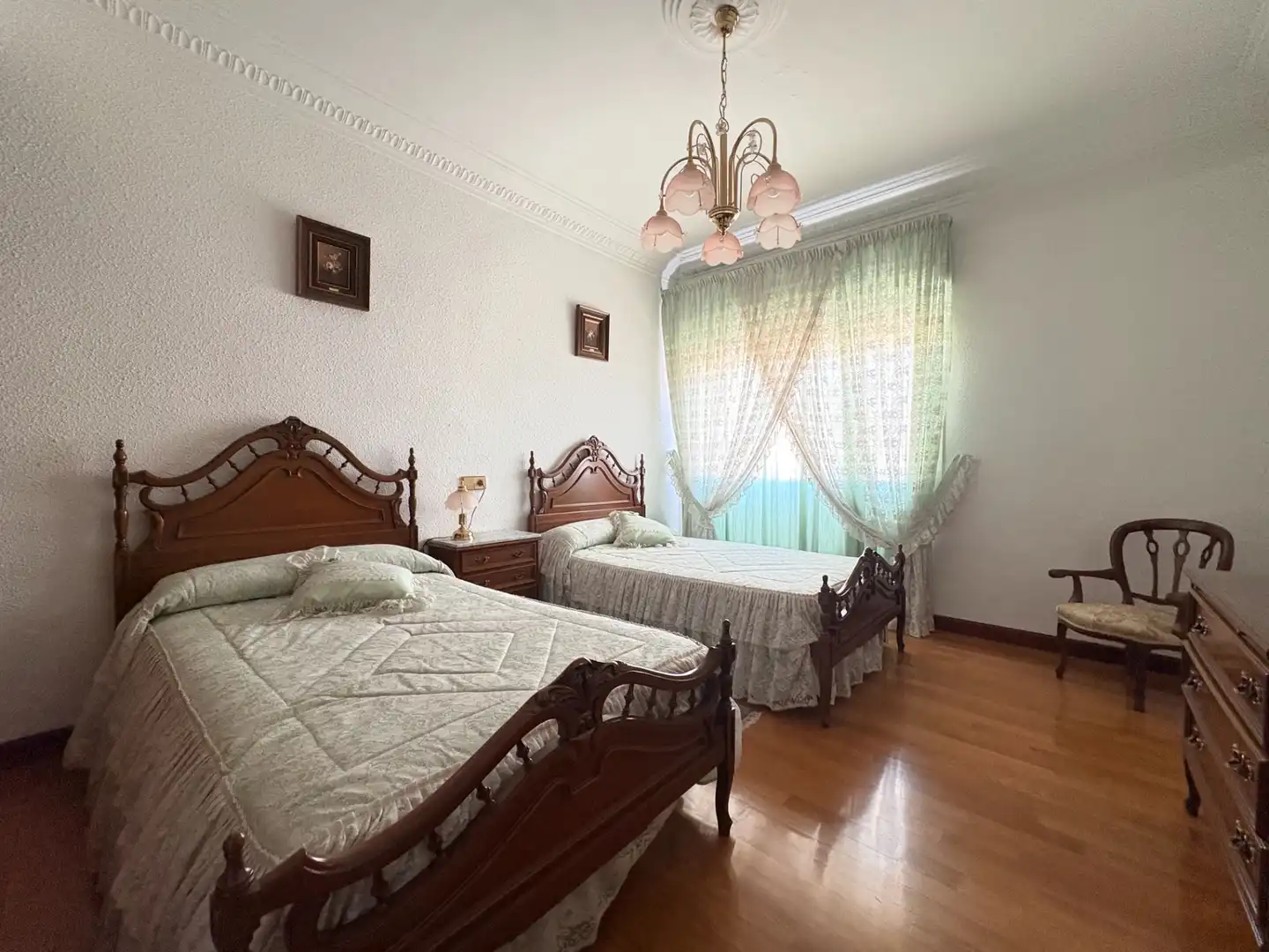 Schlafzimmer von Wohnung zum Verkauf in Arnedo mit Heizung, Parkett und Terrasse