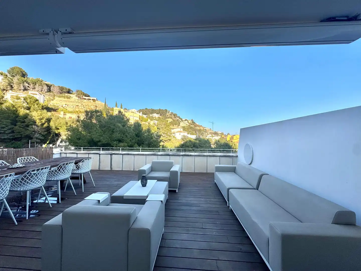 Terraza de Apartamento en venta en Altea con Amueblado y Piscina comunitaria