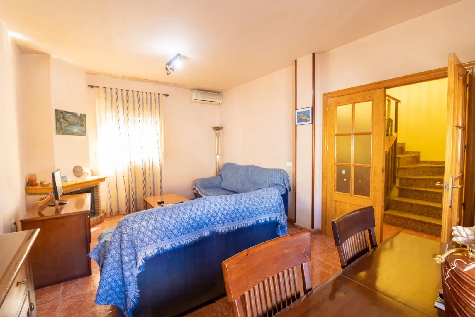 Bedroom of Houses for sale in Pechina  with Air Conditioner, Terrace and Balcony