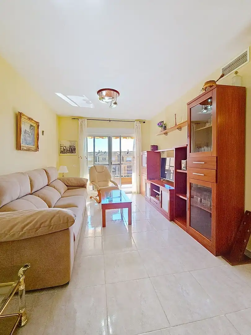 Living room of Flat for sale in Miramar  with Air Conditioner, Heating and Terrace
