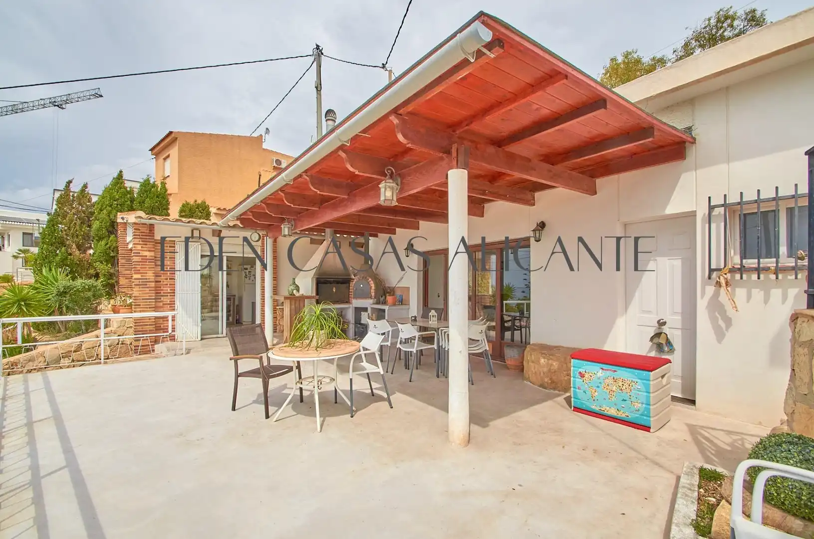Exterior view of Houses for sale in El Campello  with Air Conditioner, Heating and Private garden