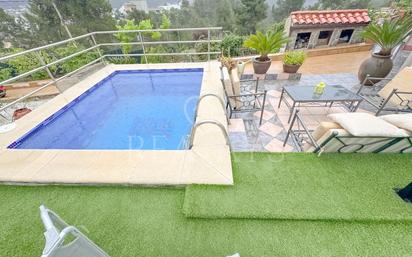 Swimming pool of House or chalet for sale in Vallirana  with Terrace, Swimming Pool and Balcony