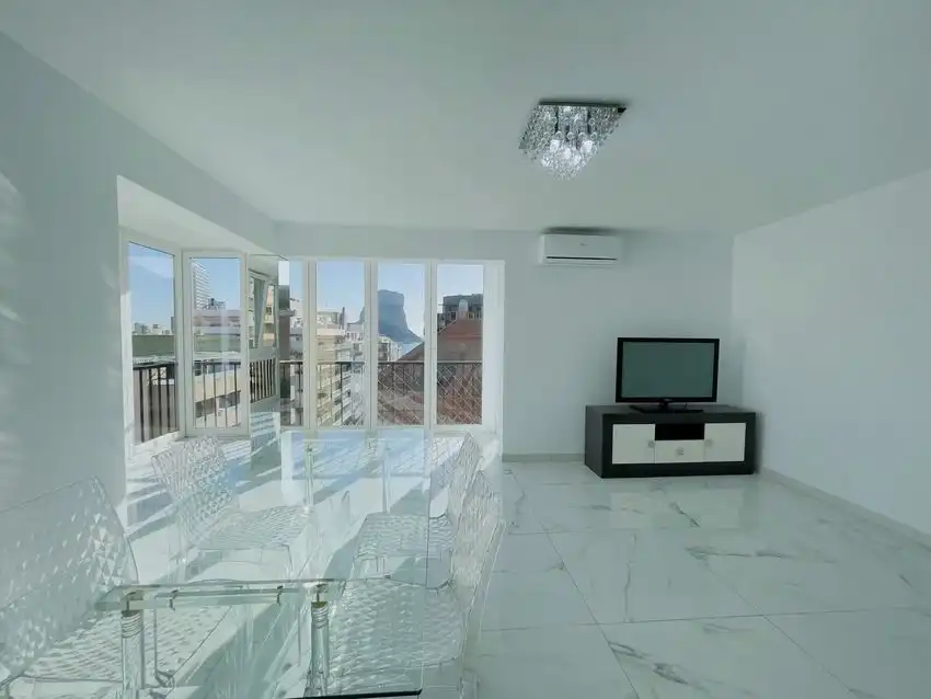 Living room of Apartments for sale in Calpe / Calp  with Terrace and Furnished