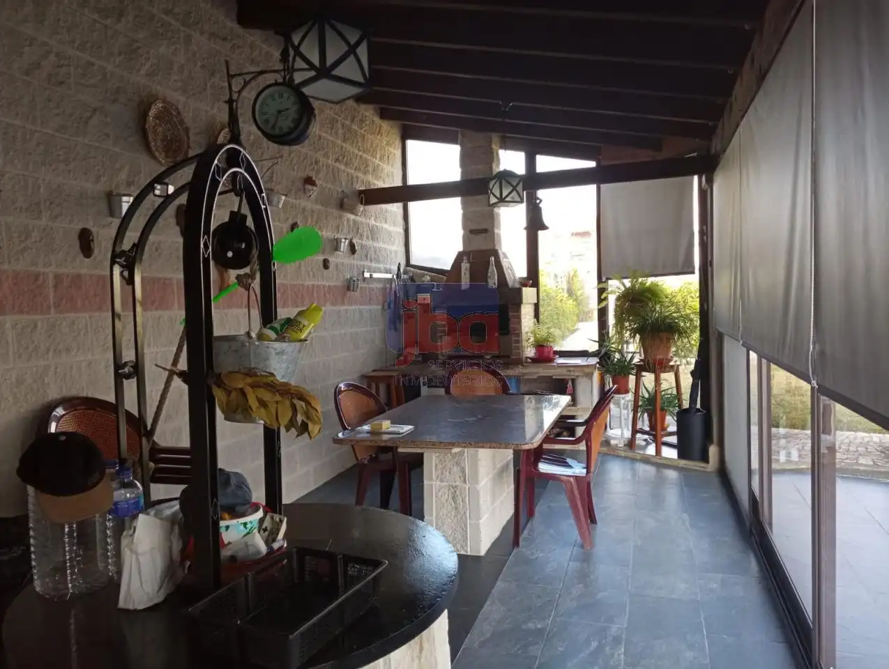 Terraza de Casa o chalet de alquiler en Trasmiras con Calefacción, Jardín privado y Terraza
