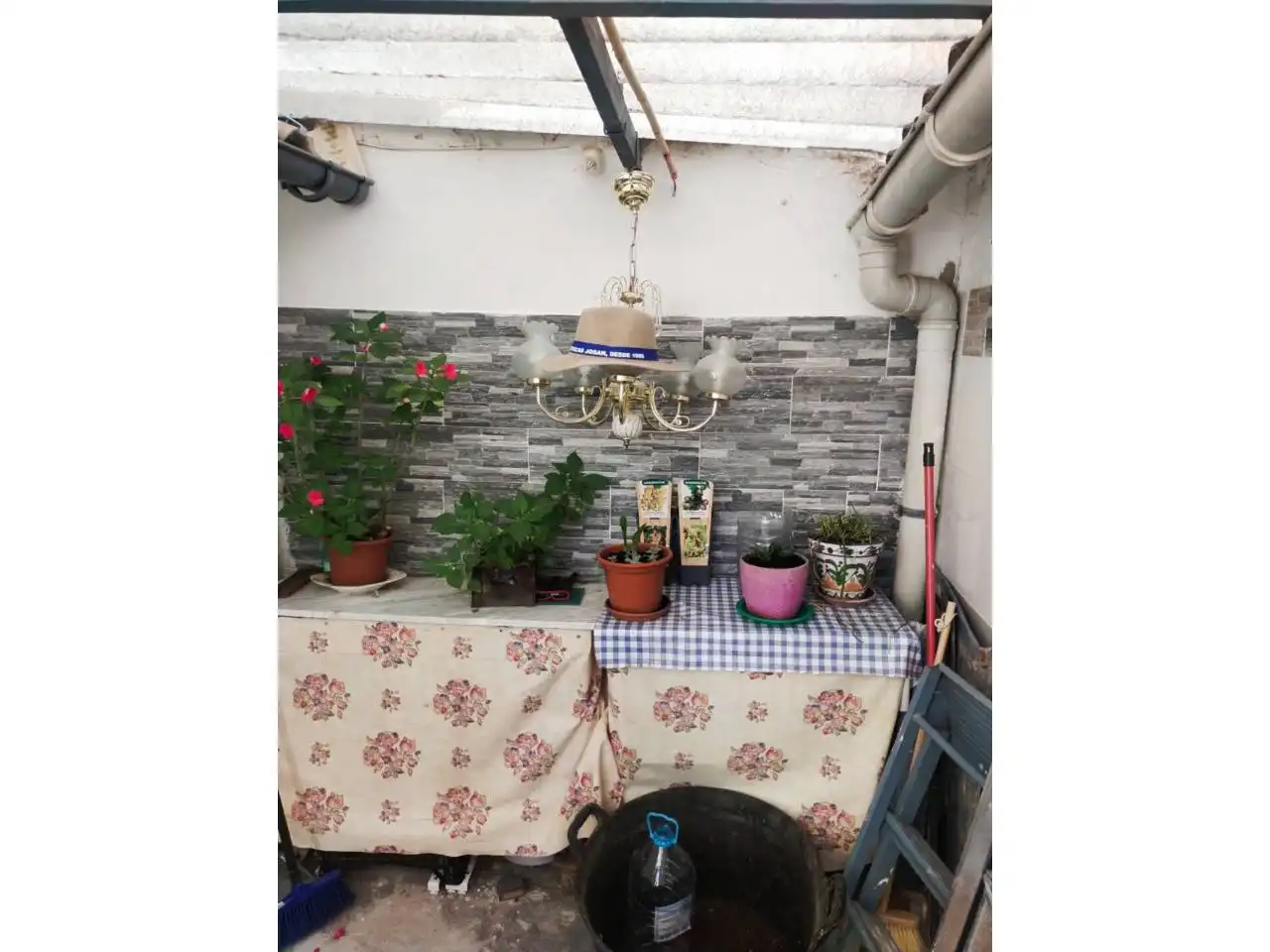 Terrasse von Wohnung zum Verkauf in Manzanares mit Klimaanlage, Heizung und Parkett