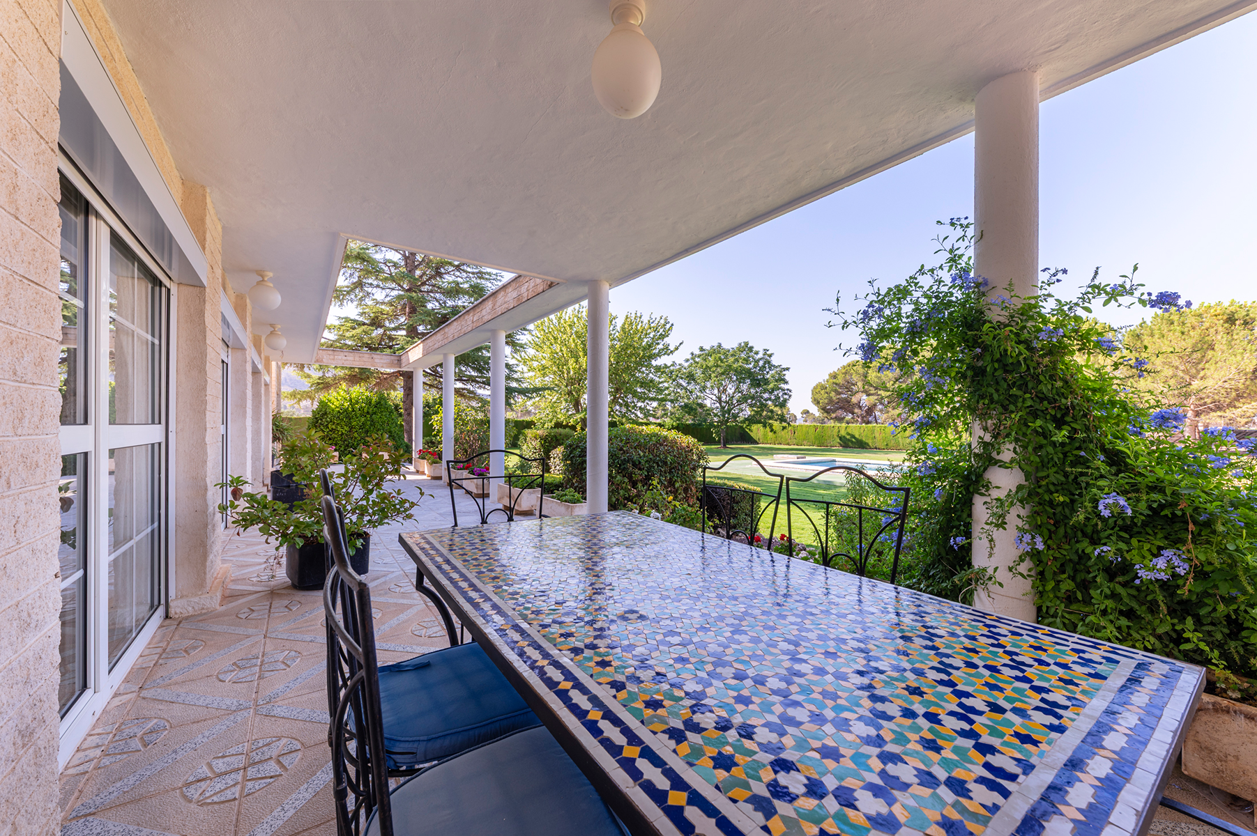 Terrassa de Casa o xalet en venda en Villena amb Calefacció, Jardí privat i Terrassa