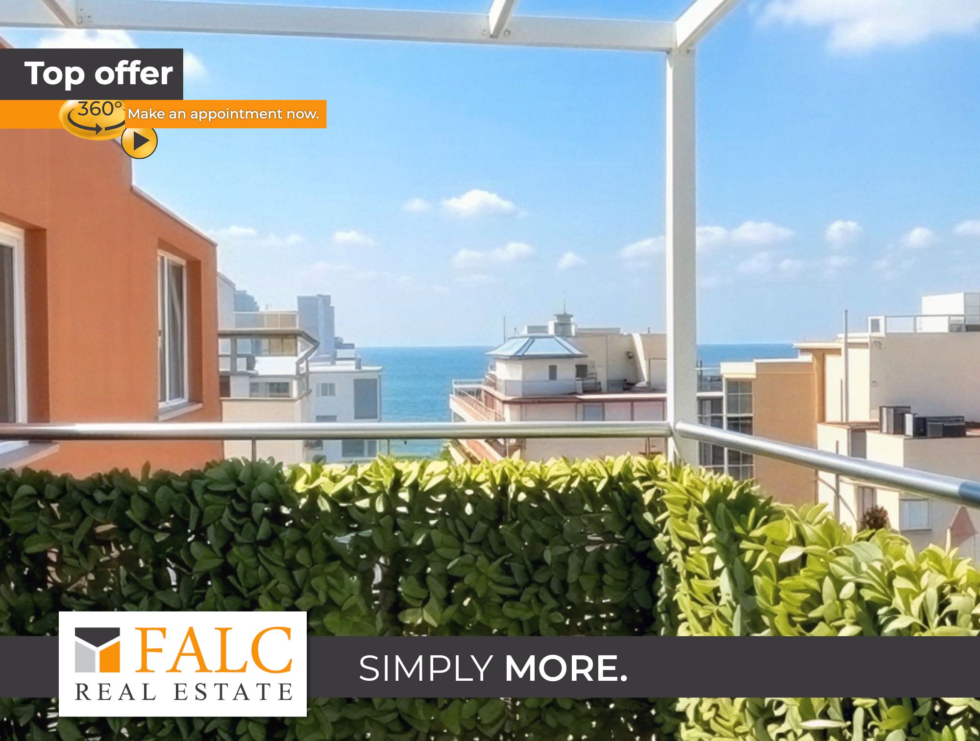 Terraza de Ático en venta en  Palma de Mallorca con Aire acondicionado y Alarma