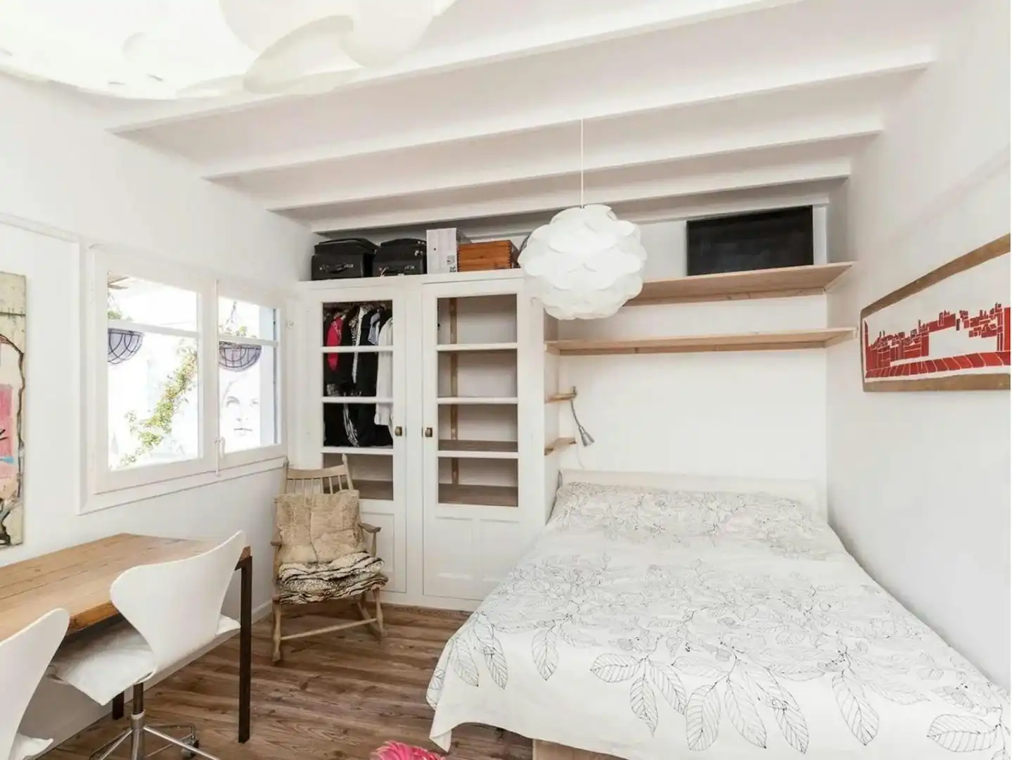 Habitación de Piso de alquiler en Barcelona con Aire acondicionado, Amueblado y Lavadora