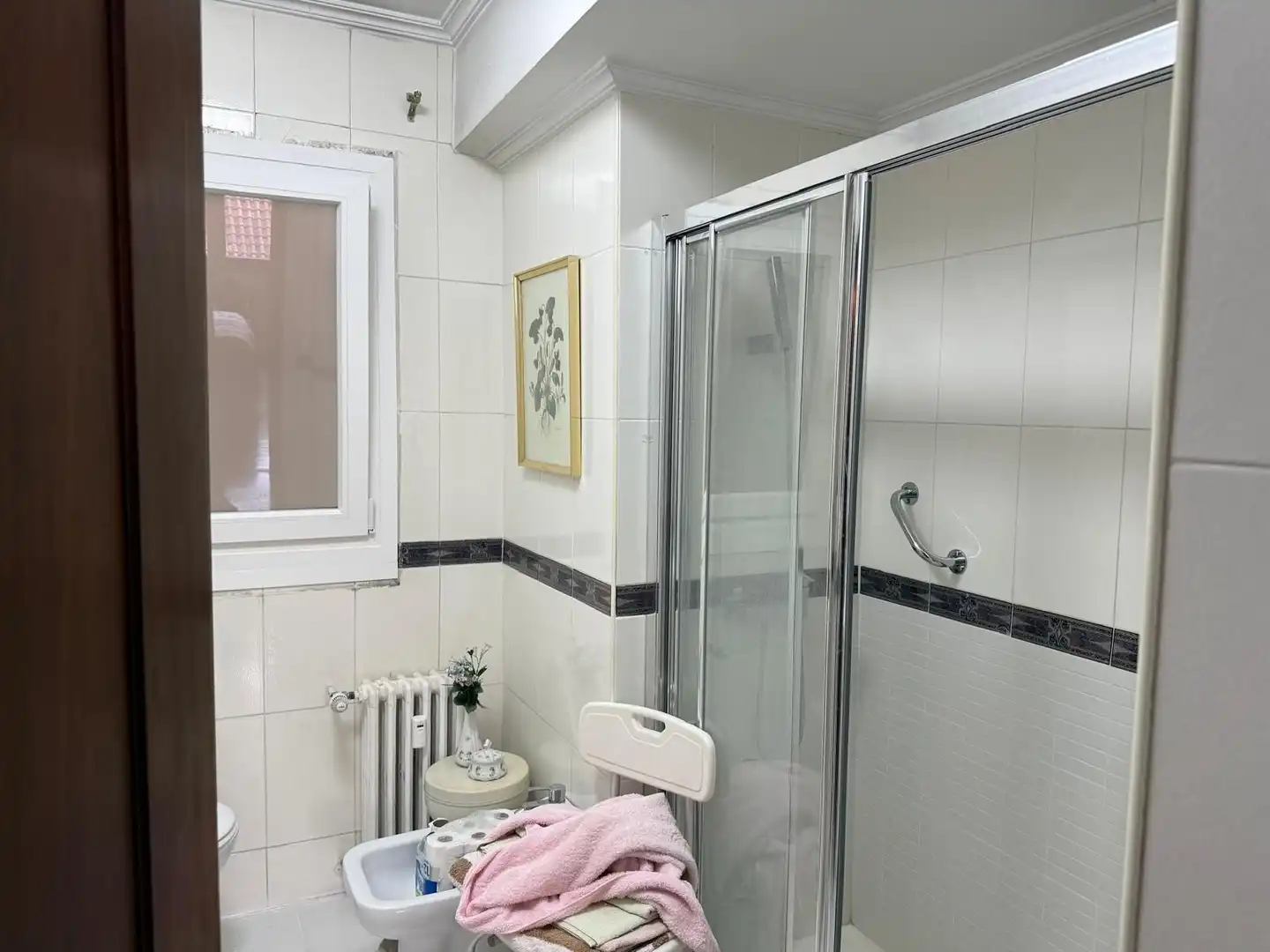 Bathroom of Flat for sale in Valladolid  with Heating, Terrace and Storage room