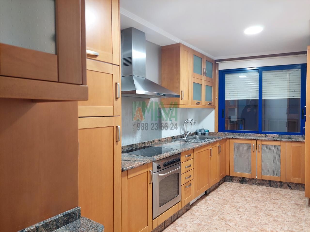 Kitchen of Flat for sale in Ourense Capital   with Heating and Parquet flooring
