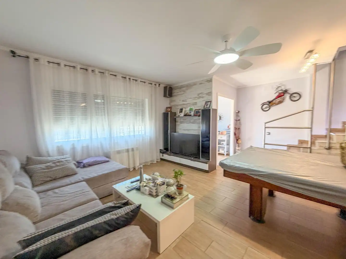 Living room of Detached homes for sale in Abrera  with Air Conditioner, Heating and Private garden