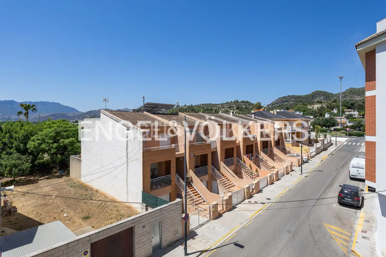 Exterior view of Flat for rent in El Real de Gandia  with Air Conditioner and Heating