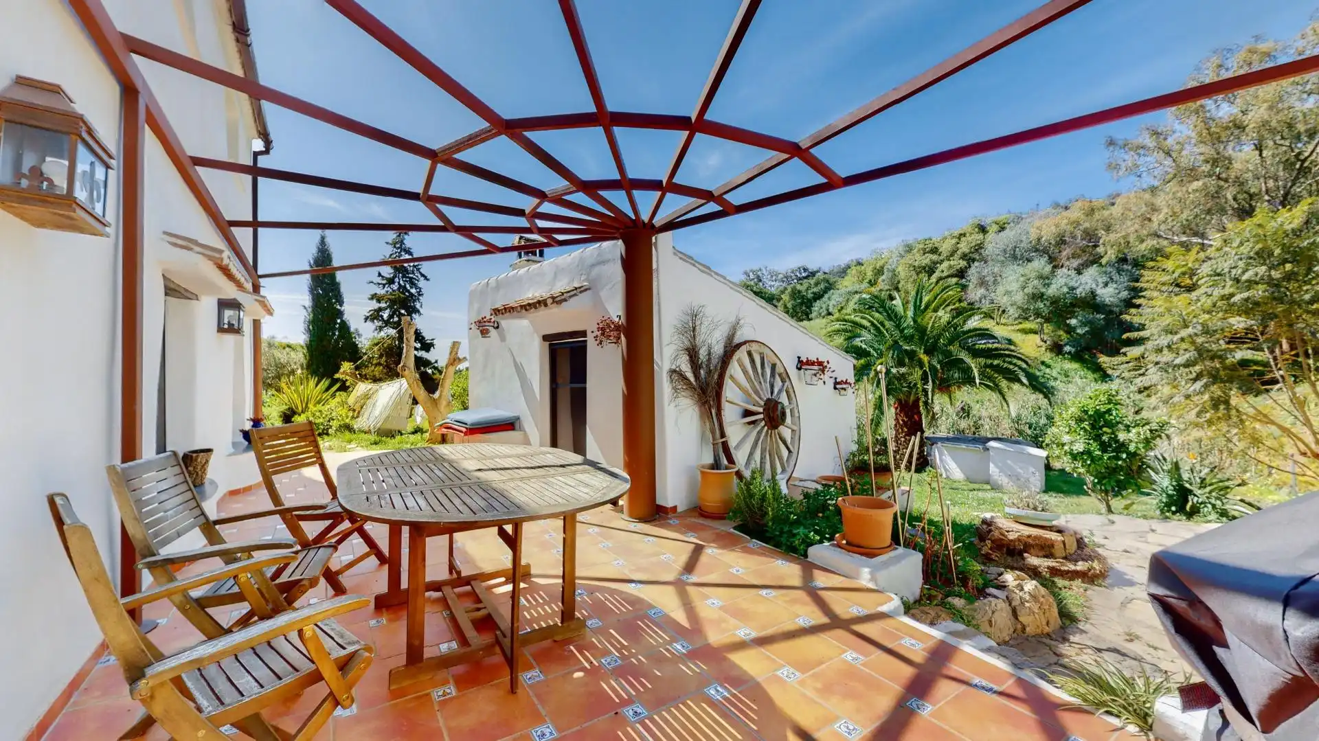 Jardí de Finca rústica en venda en Casares amb Calefacció, Jardí privat i Terrassa