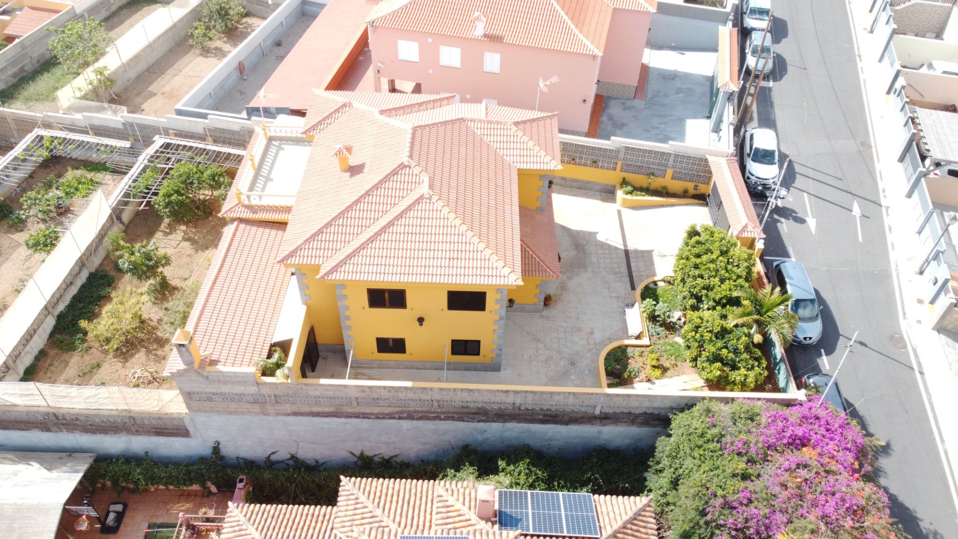 Vista exterior de Casa o chalet en venta en Candelaria con Aire acondicionado, Jardín privado y Parquet