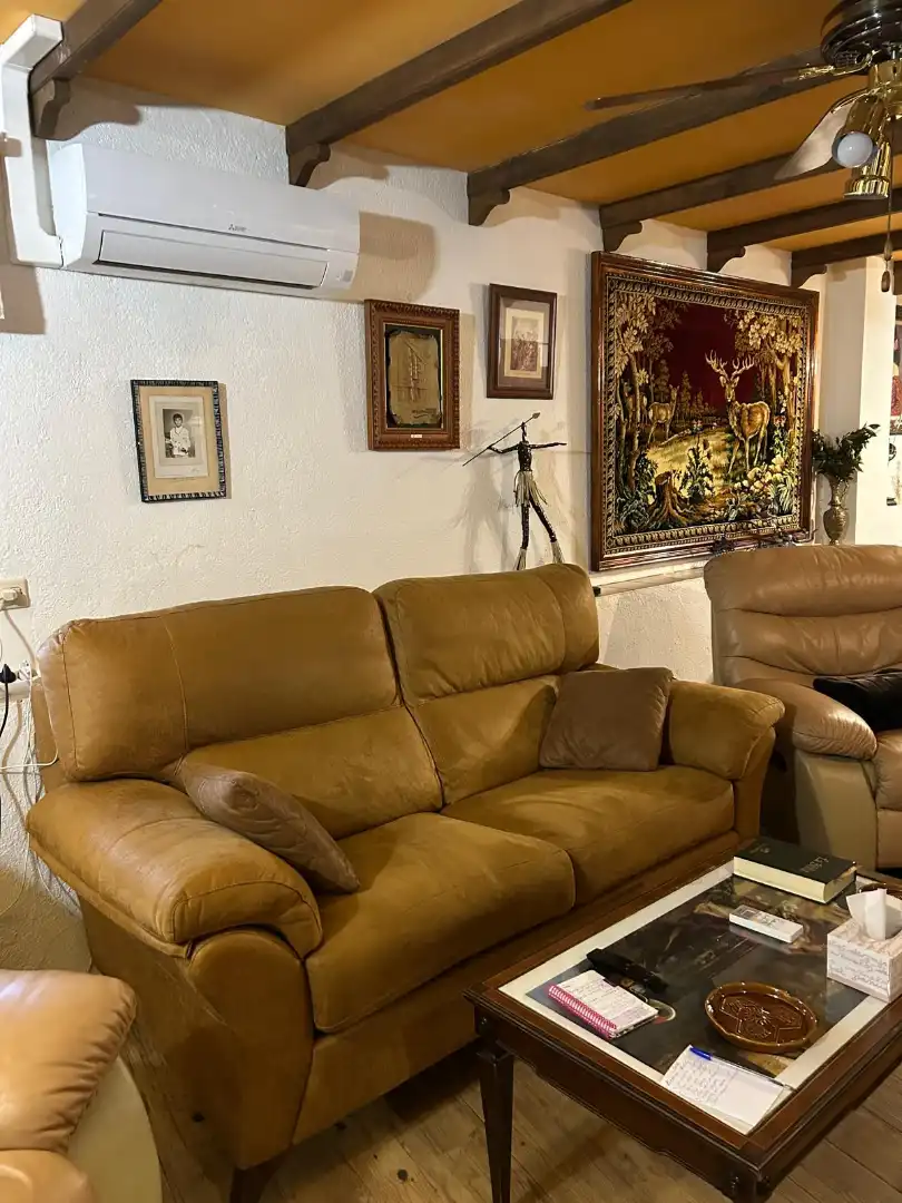 Living room of Detached homes for sale in Villardompardo  with Private garden, Terrace and Storage room