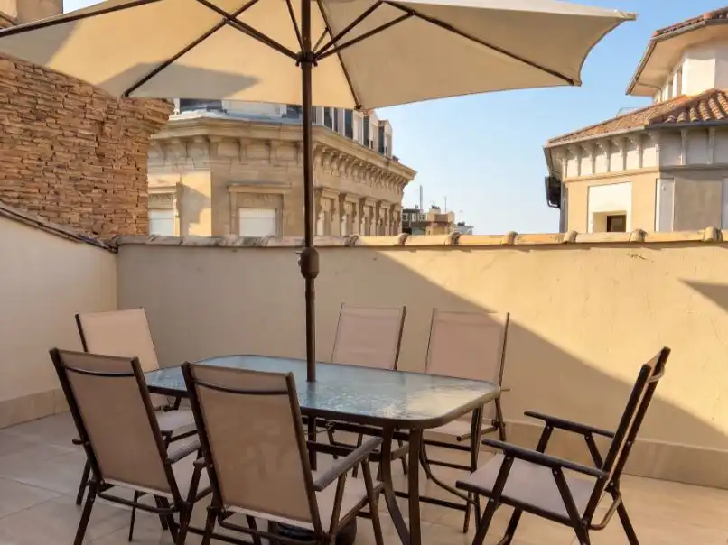 Terraza de Ático en venta en San Lorenzo