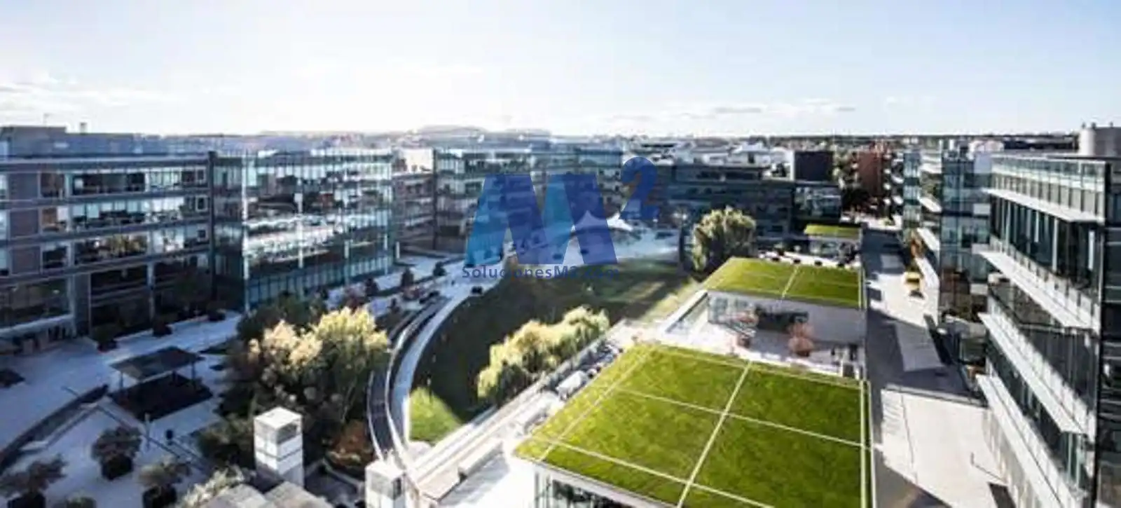 Außenansicht von Gebäude zur Miete in Madrid