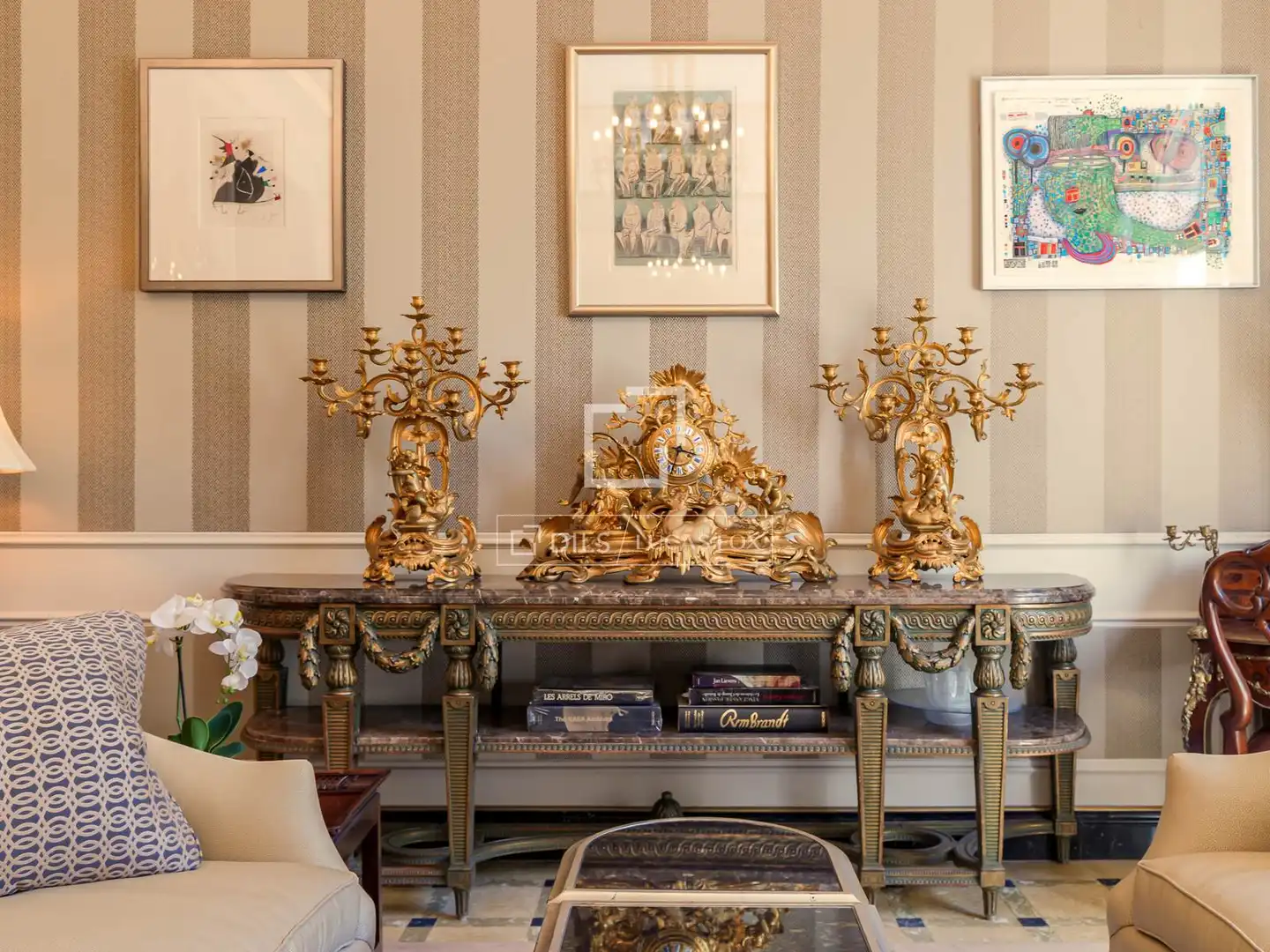 Dining room of Flat for sale in Barcelona  with Air Conditioner, Heating and Furnished