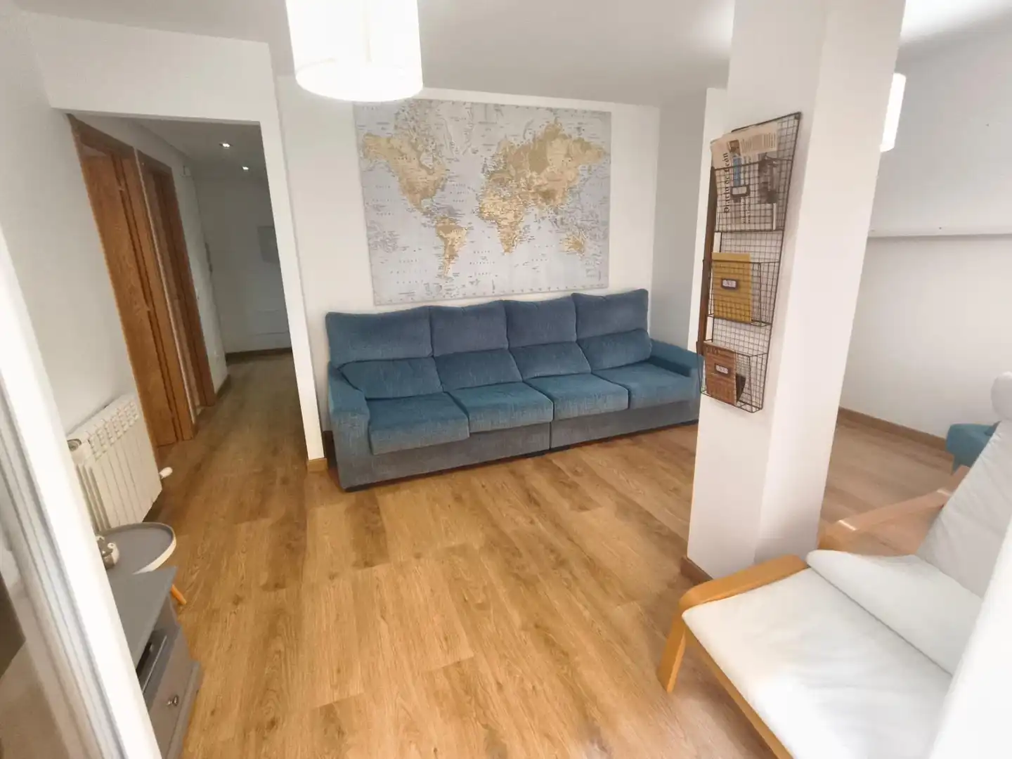 Sala d'estar de Pis de lloguer en Ponferrada amb Calefacció, Terrassa i Traster
