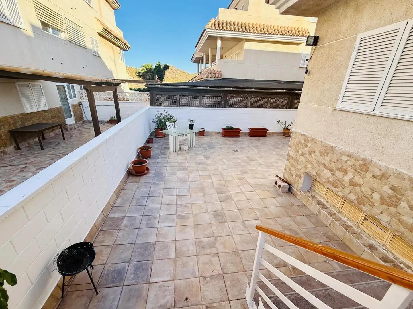 Terrace of Flat for sale in Águilas  with Private garden, Terrace and Furnished