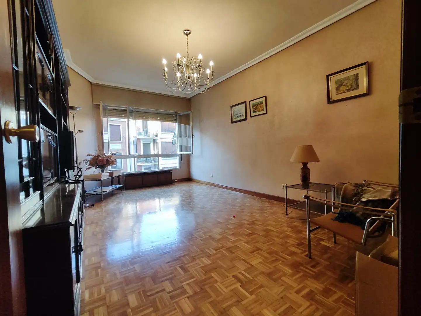 Sala de estar de Piso en venta en  Logroño con Calefacción y Parquet