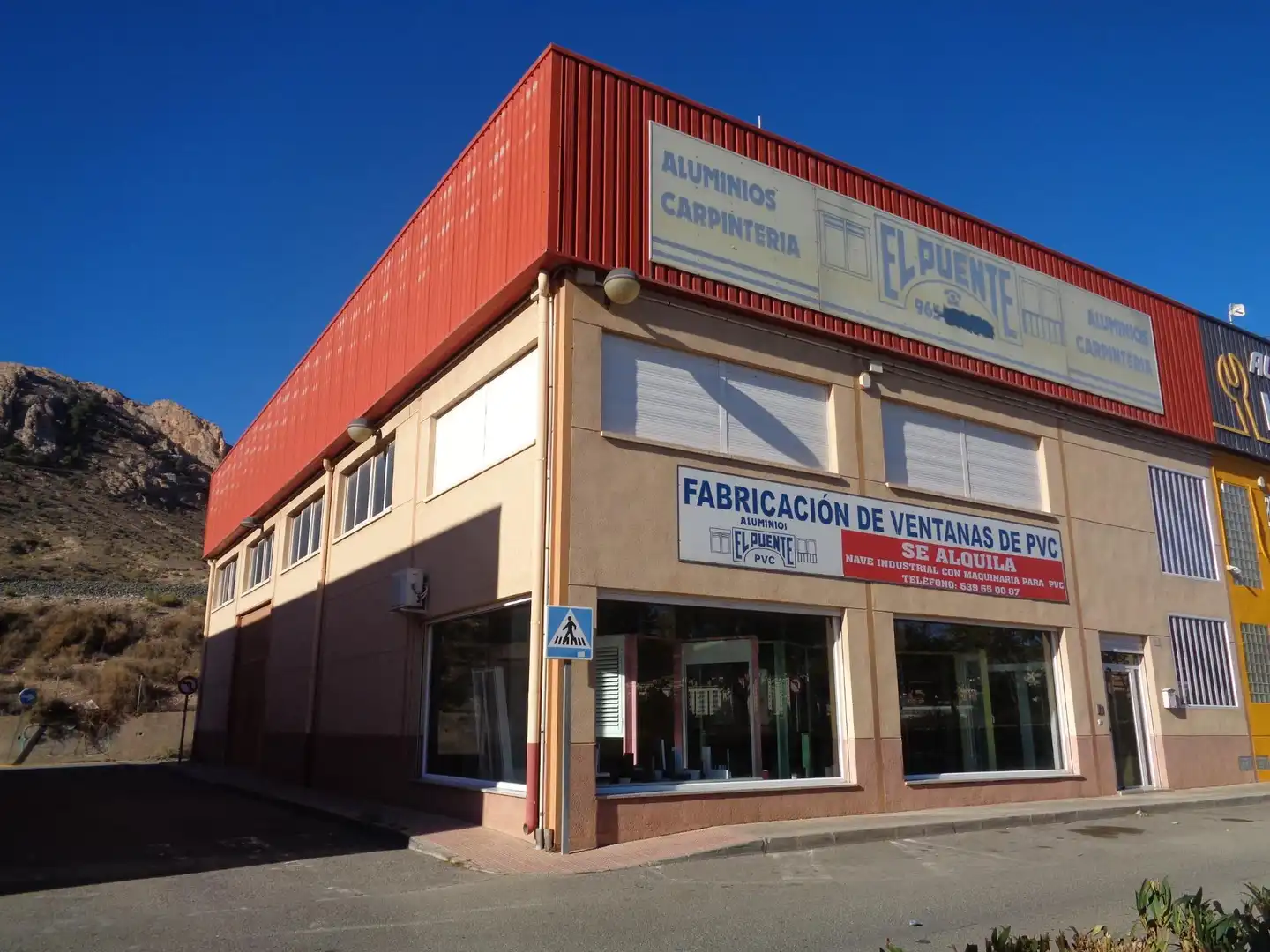 Nau industrial de lloguer en Elda