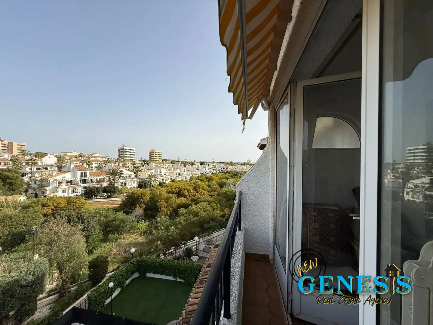 Balcony of Flat for sale in Orihuela  with Air Conditioner, Furnished and Washing machine