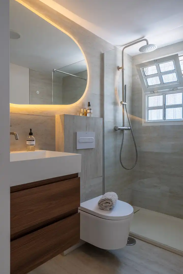 Bathroom of Attic for rent in Málaga  with Terrace and Furnished