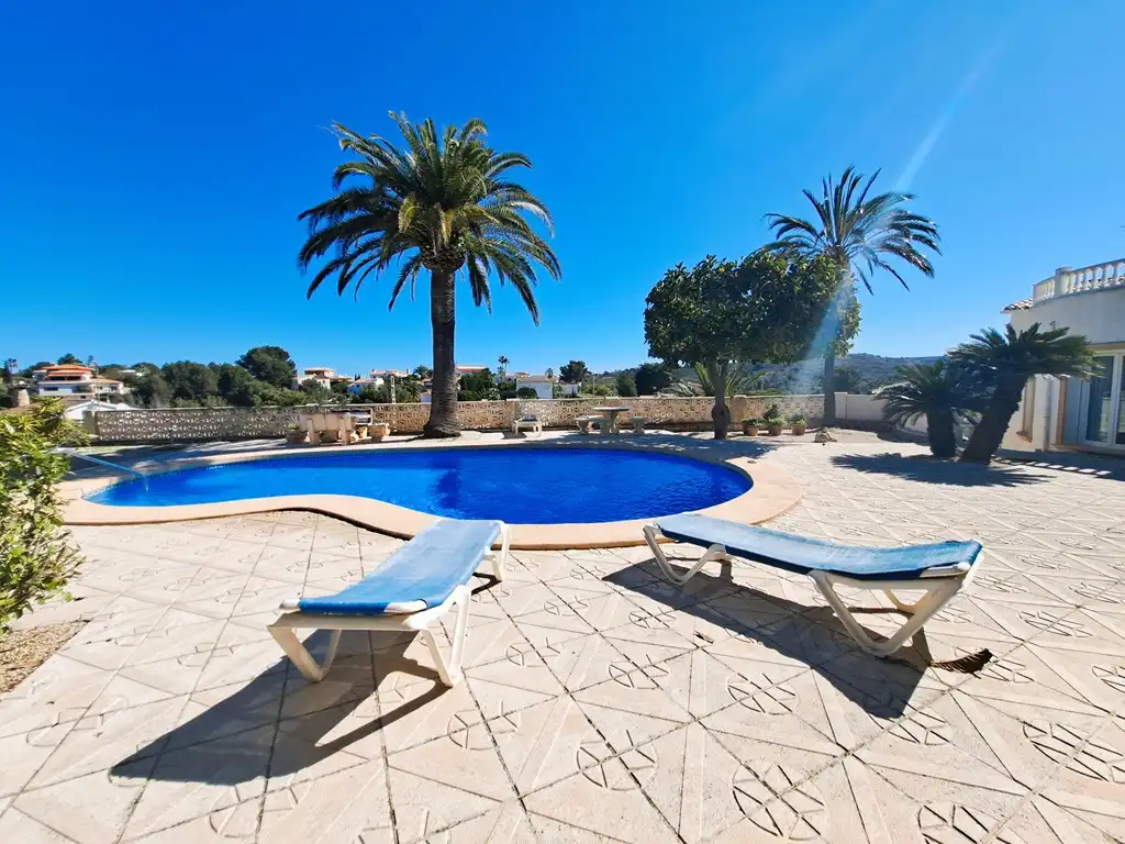 Swimming pool of Houses for sale in Dénia  with Air Conditioner, Heating and Private garden