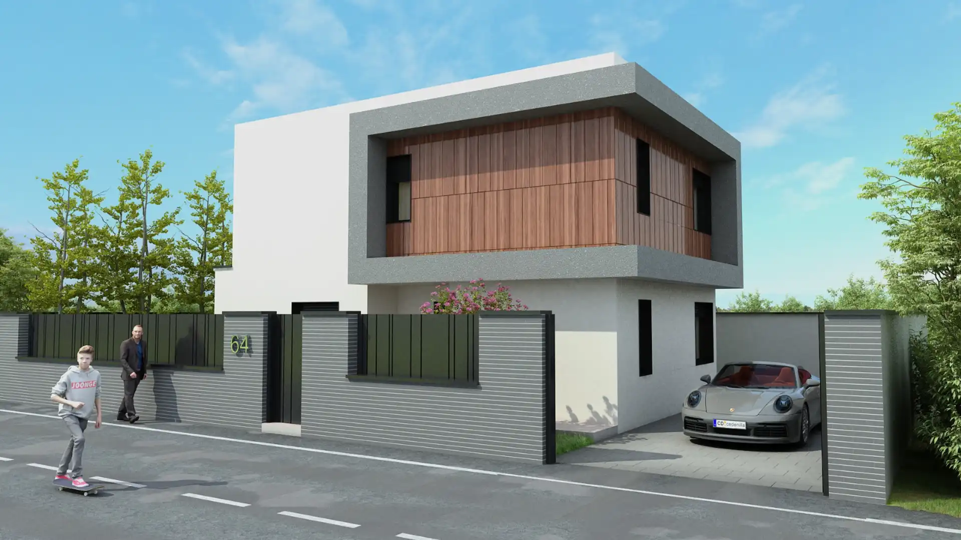 Vista exterior de Casa o chalet en venta en Móstoles