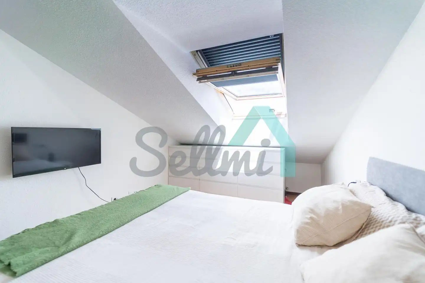 Schlafzimmer von Wohnung zur Miete in Llanera mit Heizung, Parkett und Möbliert