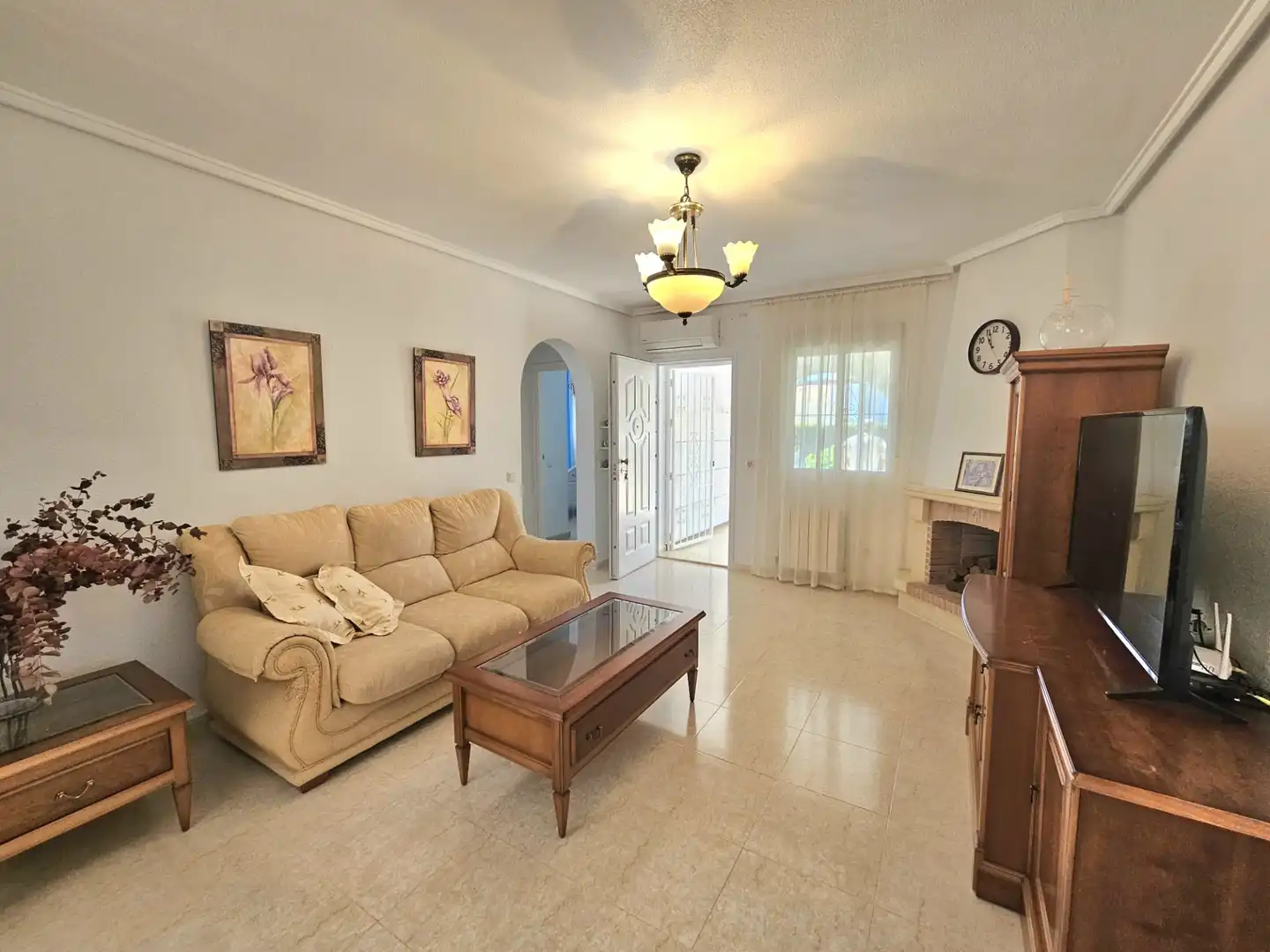 Sala de estar de Casa o chalet en venta en Rojales con Aire acondicionado, Jardín privado y Terraza