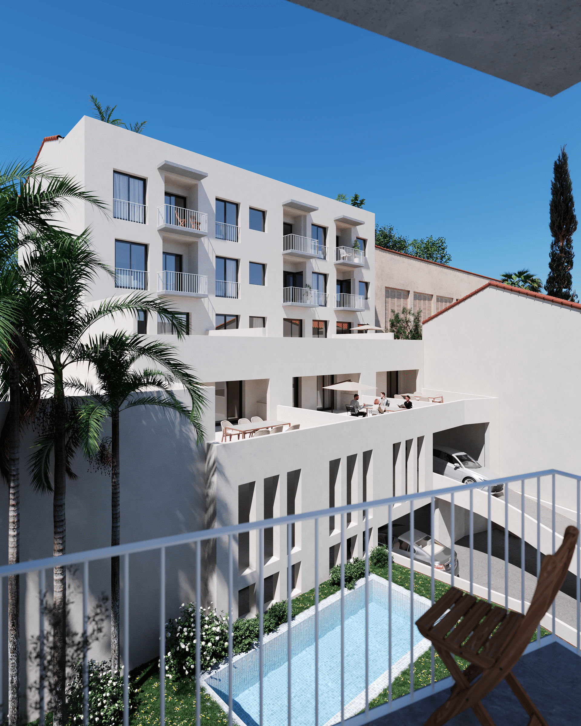 Vista exterior de Apartament en venda en Sant Feliu de Guíxols amb Calefacció, Forn i Balcó