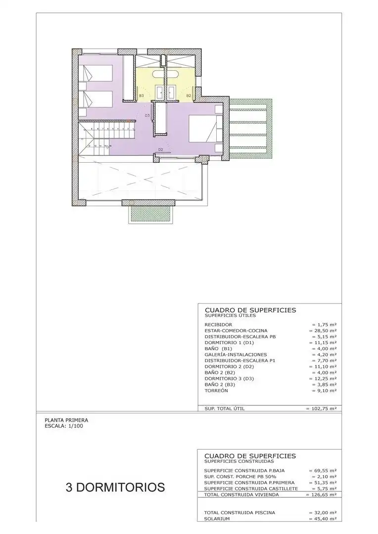 Villa avec terrasse à vendre à Mar Menor de Cartagena – Cabo de Palos, imagen 46
